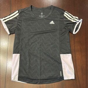 Adidas Originals Charcoal and White Short Sleeve Tee